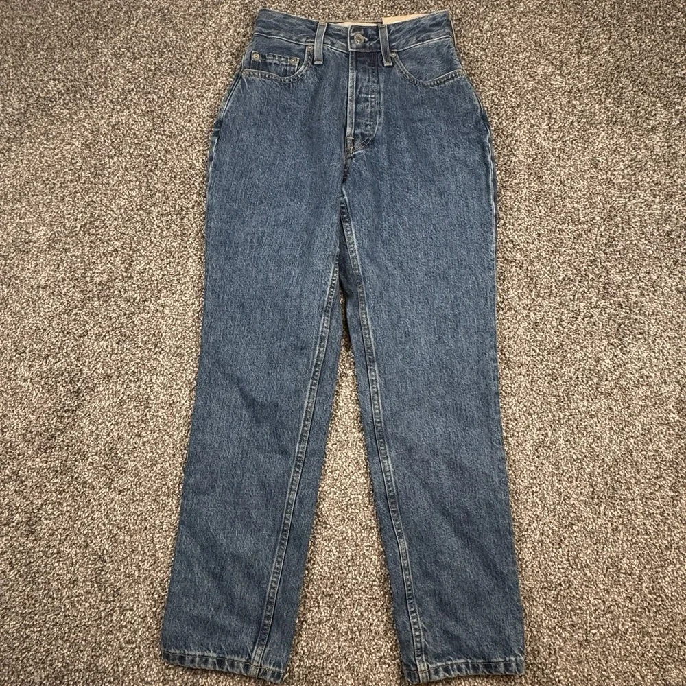 NWT Everlane The Curvy '90s Cheeky Jean High Waist Straight Leg Size 23 Regular - Picture 2 of 12